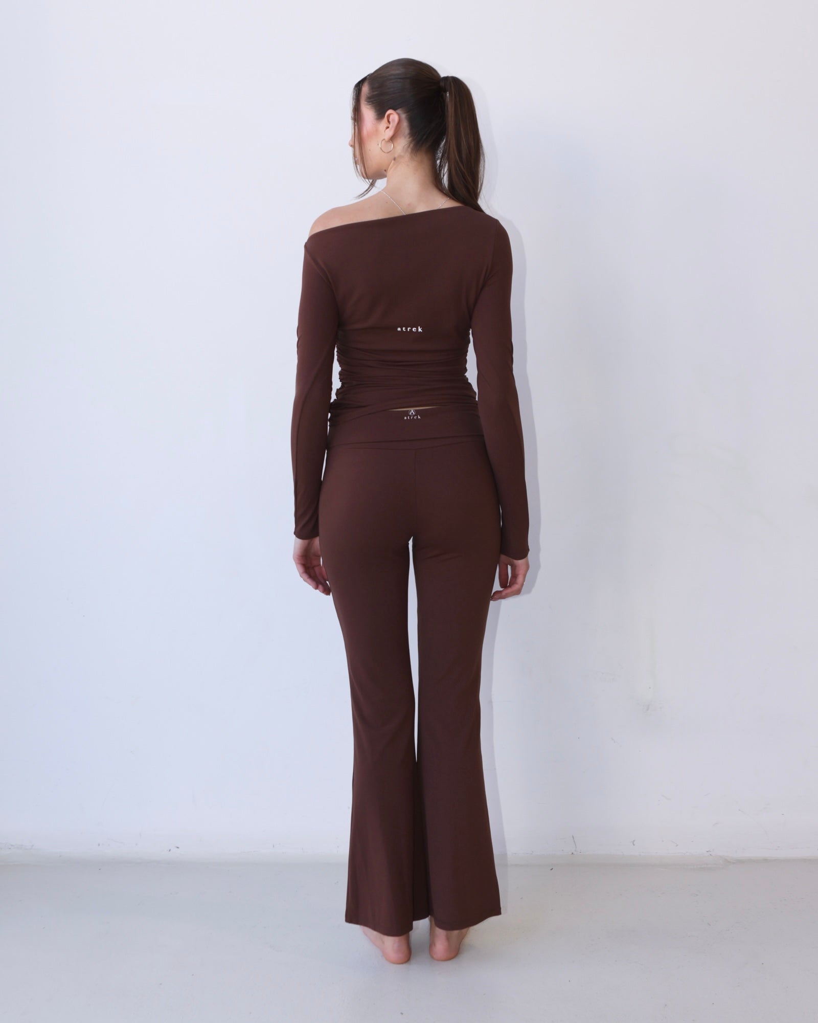 Mocha Brown PULLOVER LEGGINGS