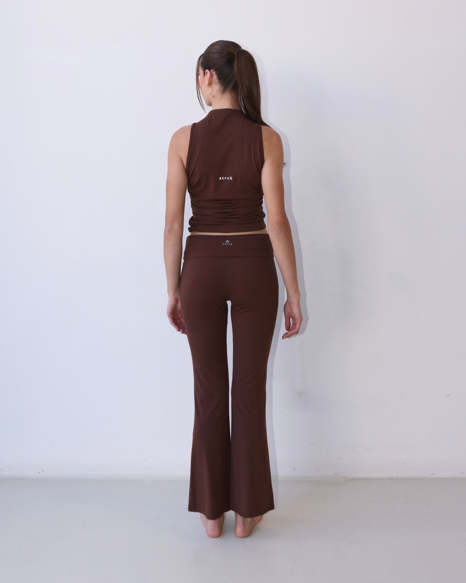 Mocha Brown PULLOVER LEGGINGS