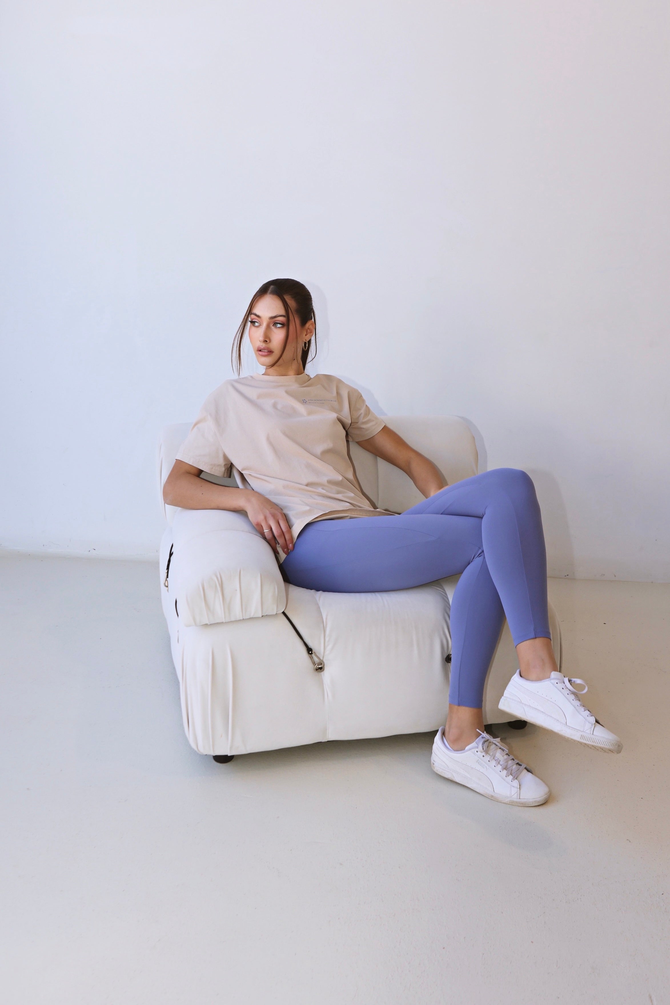 ‘Moving With A Cause’ Graphic Tee – Sand