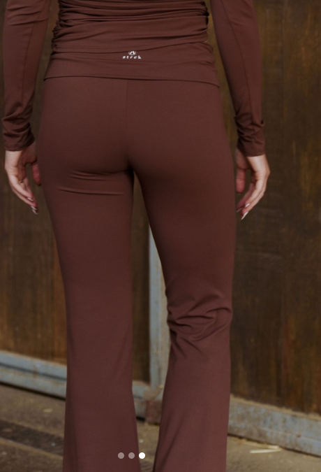 Mocha Brown PULLOVER LEGGINGS